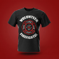 Volunteer Firefighter Badge