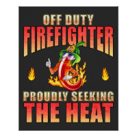 Volunteer Firefighter Chilli Seeking Spicy Food