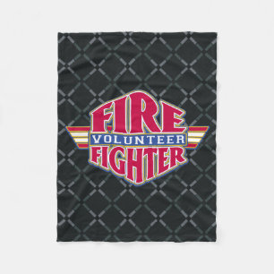Volunteer Firefighter Fleece Blanket