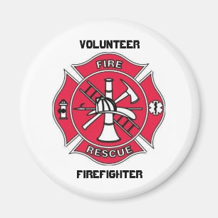 Volunteer  Firefighter Magnet
