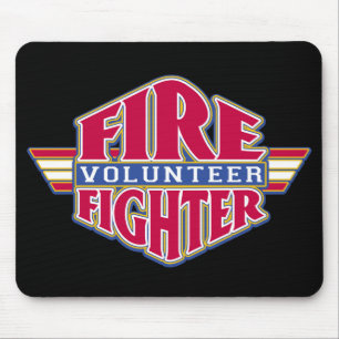 Volunteer Firefighter Mouse Mat