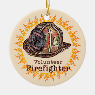 Volunteer Firefighter  Ornament