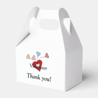 Volunteer Giving From the Heart Favour Box