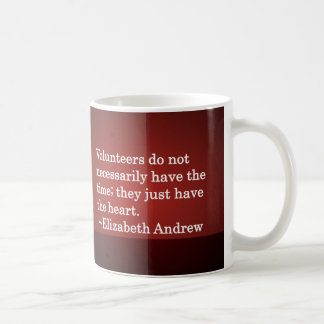 Volunteer Heart Coffee Mug