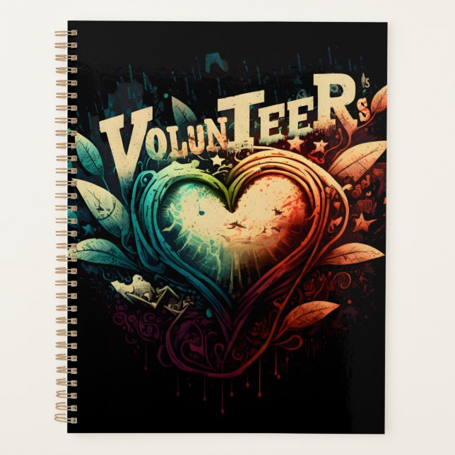 Volunteer heart  planner (Front)