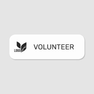Volunteer ID Name Tag