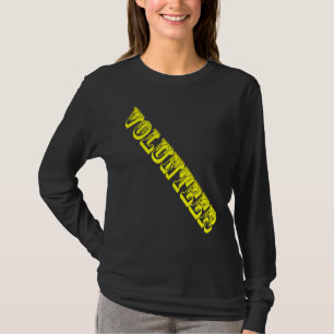 Volunteer Job Staff Event Uniform Charity Group Ch T-Shirt