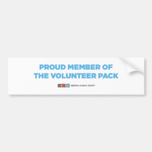Volunteer Pack Bumper Sticker