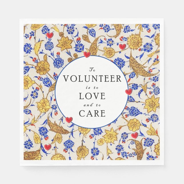 Volunteer Party Napkin (Front)