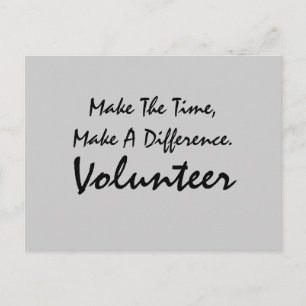 Volunteer Postcard