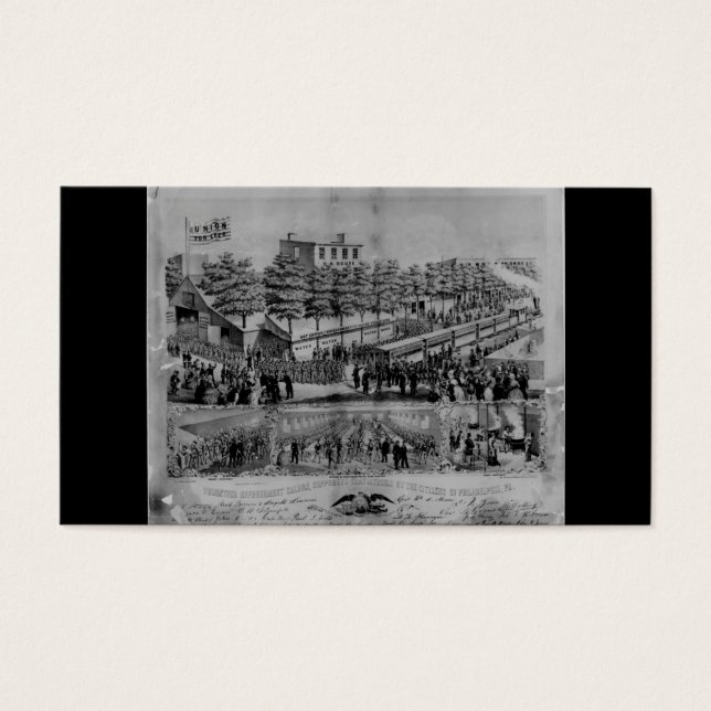 Volunteer Refreshment Saloon circa 1861 (Front)