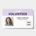 Volunteer Simple Photo ID