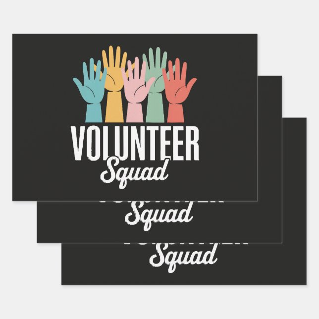 Volunteer Squad Wrapping Paper Sheet (Set)