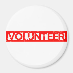 Volunteer Stamp Magnet