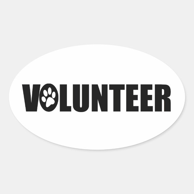 Volunteer Sticker (Front)