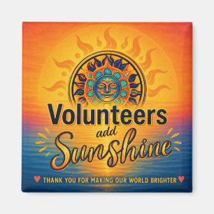 Volunteer Sunshine  Magnet