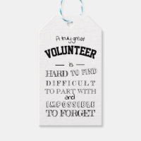 Volunteer Thank you Appreciation Gift Script quote