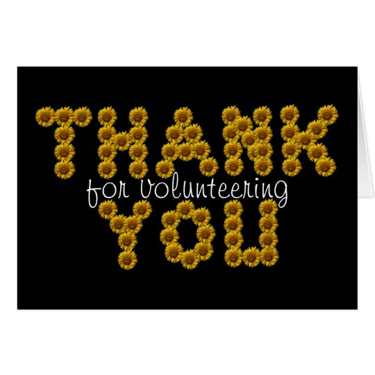 Volunteer Thank You Card
