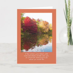 Volunteer Thank You Card -- Beautiful Landscape