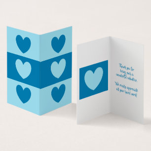 Volunteer Thank you cards by dalDesignNZ