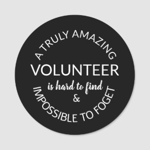 Volunteer thank you name tag