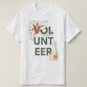 volunteer vintage floral T-Shirt
