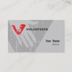 Volunteers Business Card