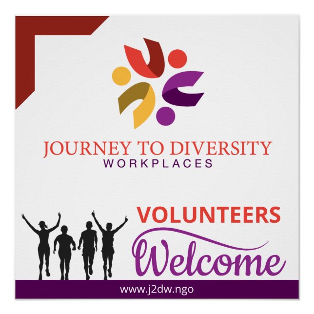 Volunteers Welcome J2DW Poster (Front)