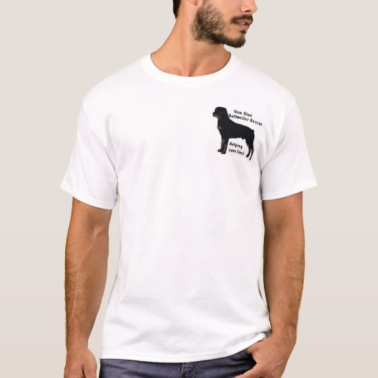 Vom Blue Rottweiler Rescue T-Shirt