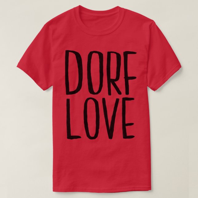 Vom Dorf Dorfkind Dorf Love 1 T-Shirt (Design Front)