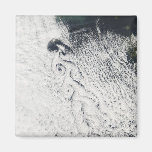 Von Karmann cloud vortices Magnet