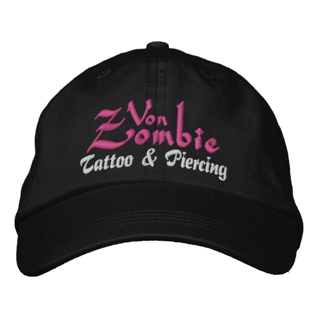 Von Zombie Tattoo 003 Embroidered Hat (Front)