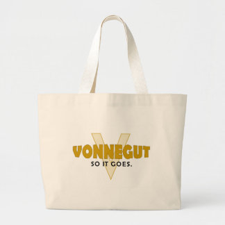 Vonnegut So It Goes Large Tote Bag