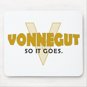 Vonnegut So It Goes Mouse Mat