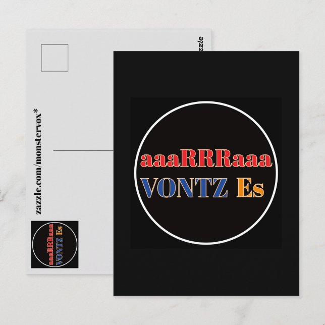 Vontz Es Postcard (Front/Back)