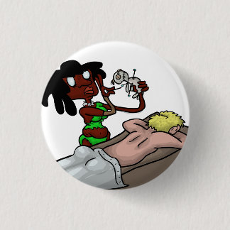 Voodoo Acupuncture 3 Cm Round Badge