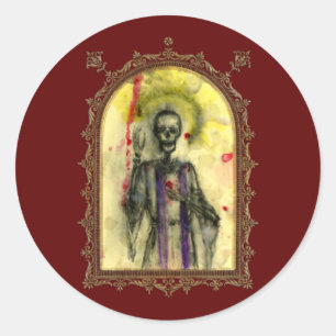 VooDoo Blues Bishop Classic Round Sticker