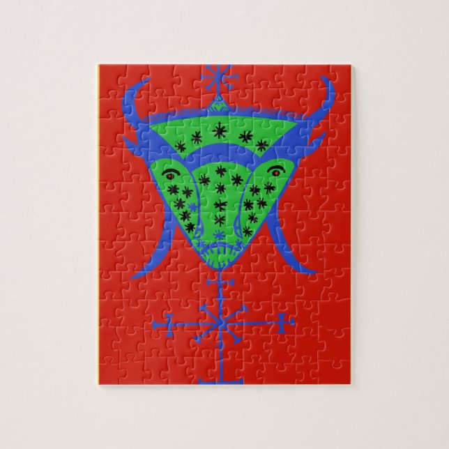 VooDoo BoSou Spirit Jigsaw Puzzle (Vertical)