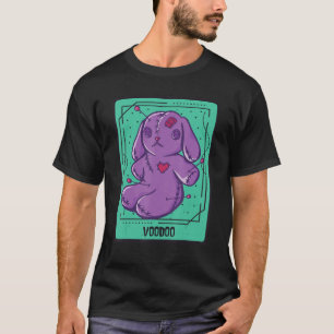 Voodoo Bunny Tarot Card Mystical Cards Occult T-Shirt