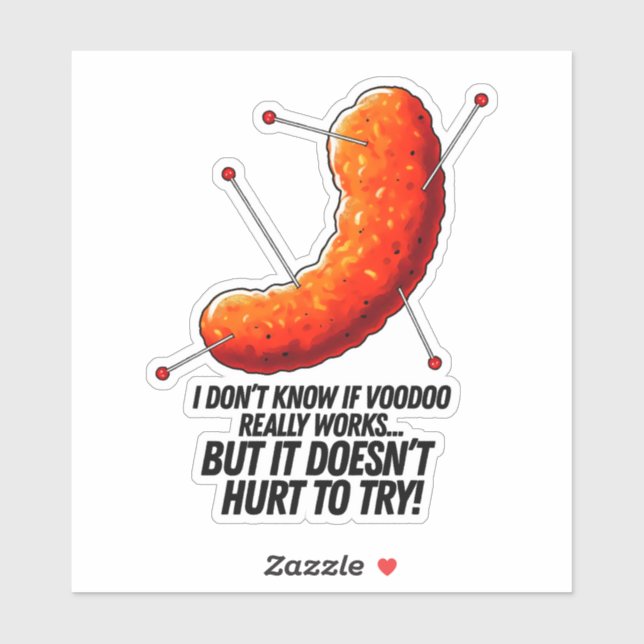 Voodoo Cheese Puff - Anti Trump Joke (Sheet)