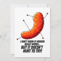 Voodoo Cheese Puff - Anti Trump Joke