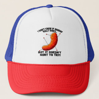 Voodoo Cheese Puff - Anti Trump Joke Trucker Hat