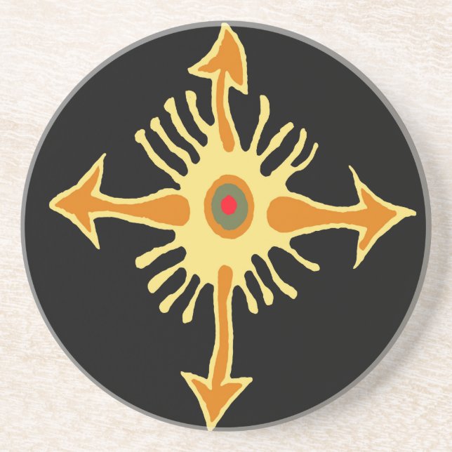 VooDoo Compass Coaster (Front)