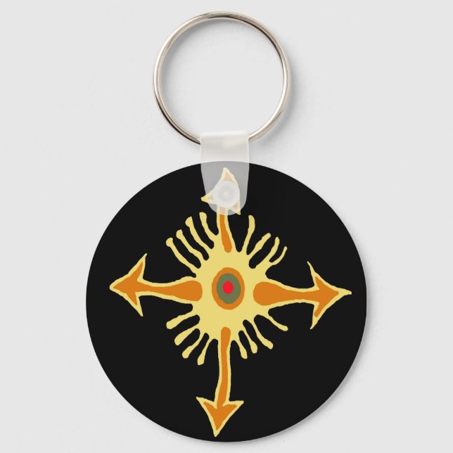 VooDoo Compass Key Ring (Front)