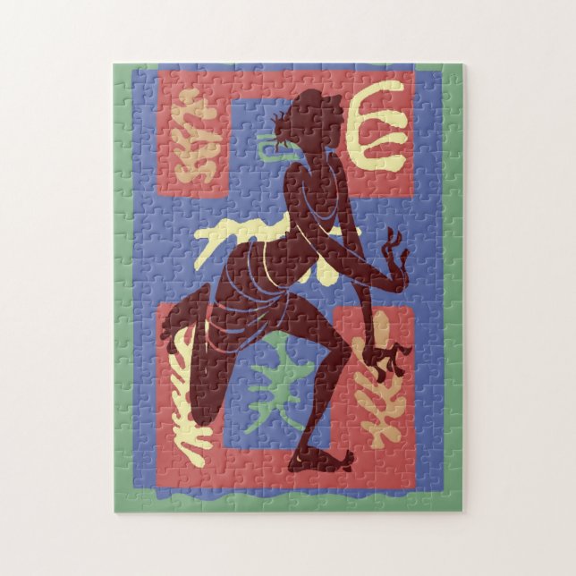 Voodoo  Dancer Jigsaw Puzzle (Vertical)