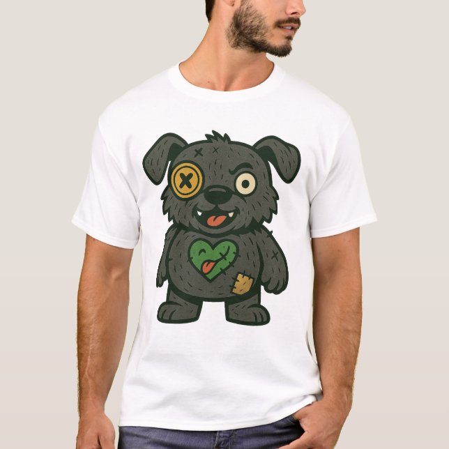 Voodoo Dog Tee — Grrr and Guarded (Front)