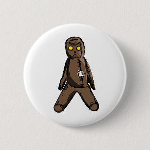 Voodoo Doll 6 Cm Round Badge
