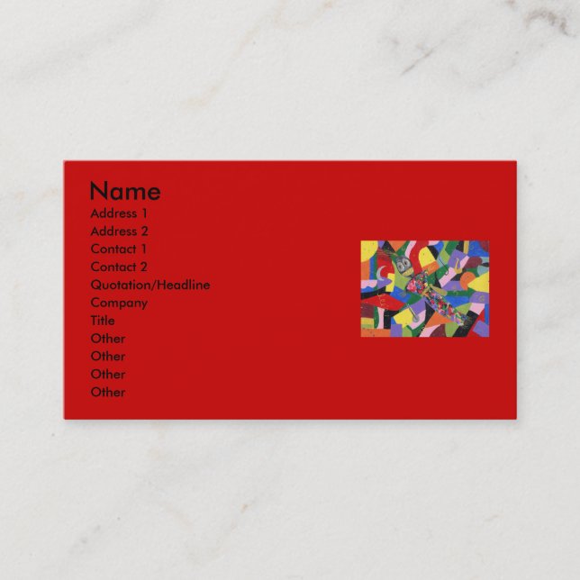 VooDoo Doll Business Cards (Front)