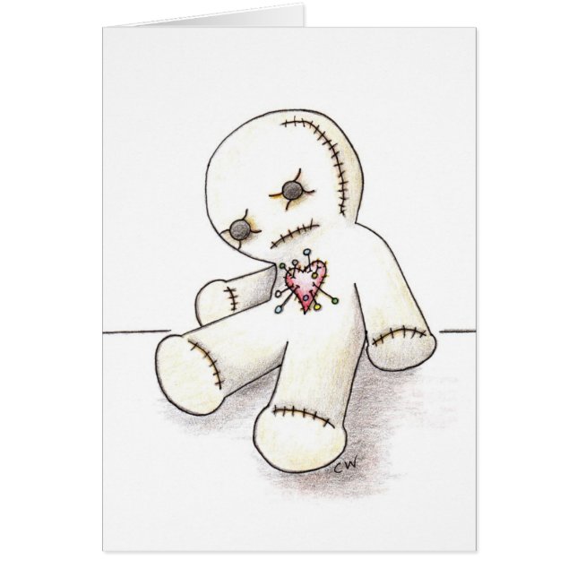 'Voodoo Doll' Card (Front)