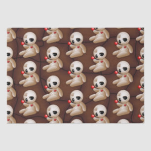 Voodoo Doll Cartoon in Love Tissue Paper